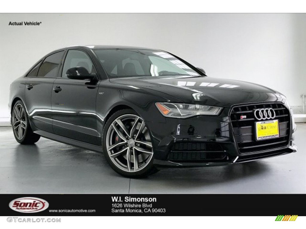 2016 S6 4.0 TFSI Premium Plus quattro - Brilliant Black / Black photo #1