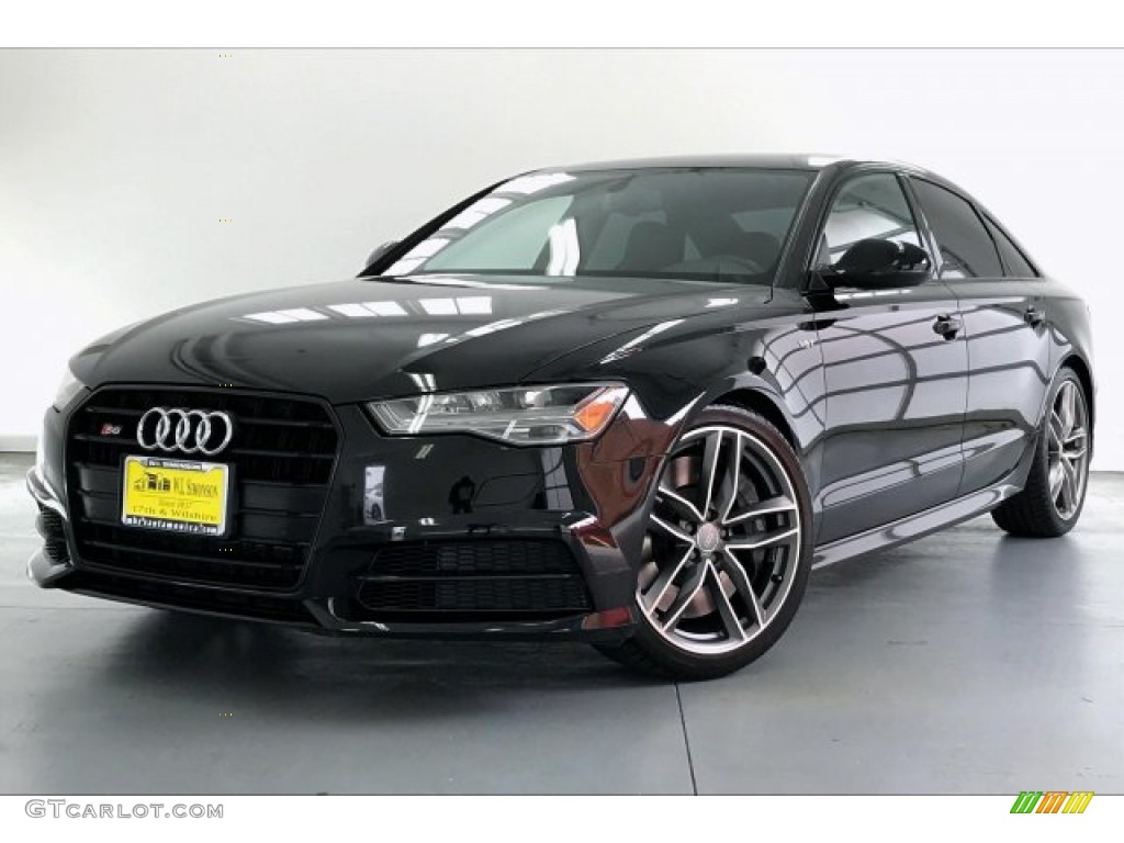 Brilliant Black 2016 Audi S6 4.0 TFSI Premium Plus quattro Exterior Photo #134555081