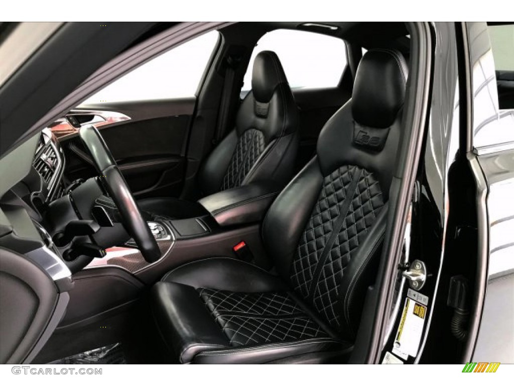 Black Interior 2016 Audi S6 4.0 TFSI Premium Plus quattro Photo #134555123