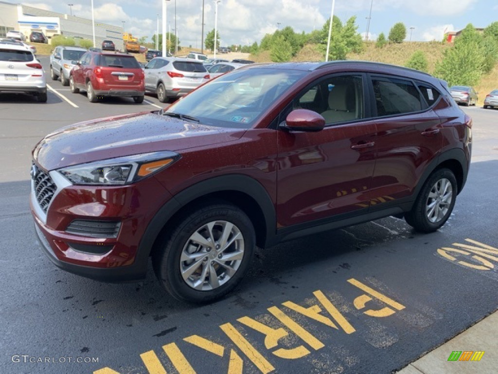 2019 Tucson Value - Gemstone Red / Beige photo #7