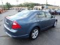 2012 Steel Blue Metallic Ford Fusion SE  photo #8