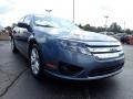 2012 Steel Blue Metallic Ford Fusion SE  photo #11