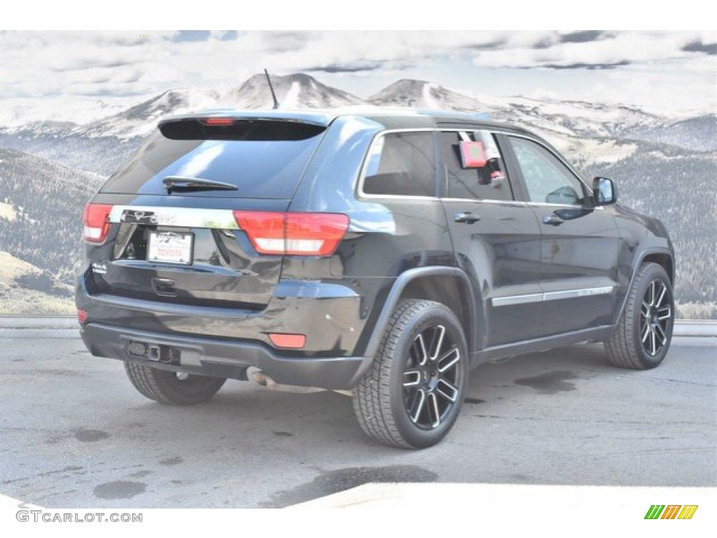 2012 Grand Cherokee Laredo 4x4 - Black Forest Green Pearl / Dark Graystone/Medium Graystone photo #3