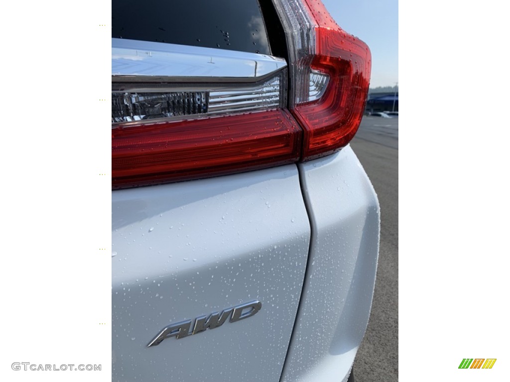 2019 CR-V EX-L AWD - Platinum White Pearl / Gray photo #23
