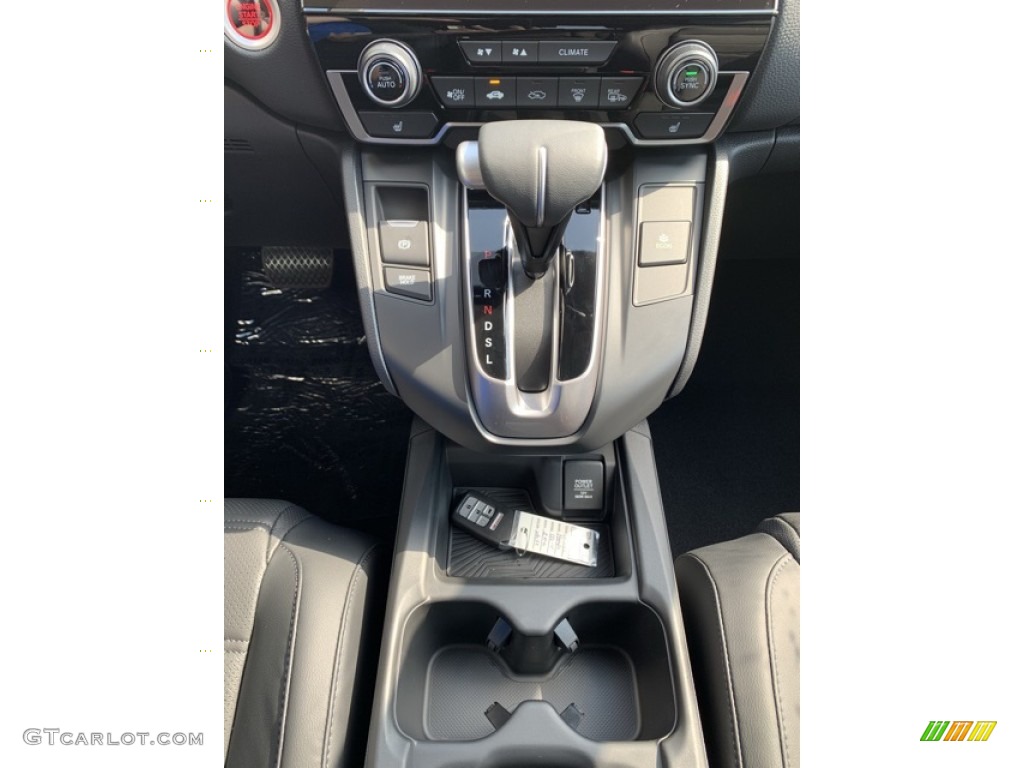 2019 CR-V EX-L AWD - Platinum White Pearl / Gray photo #35