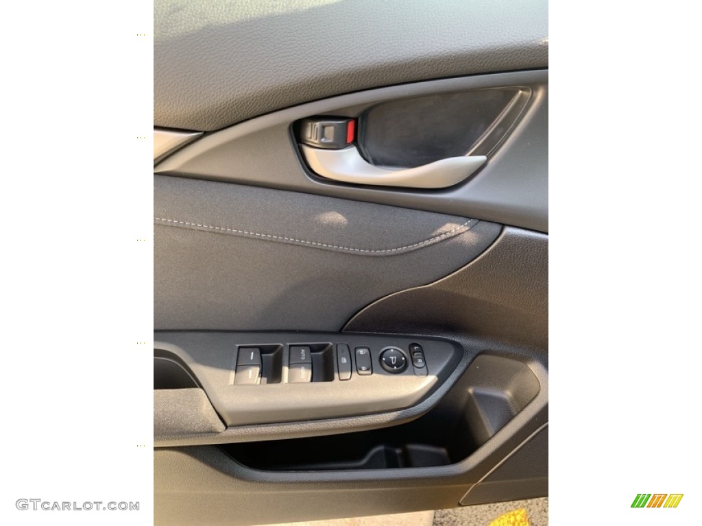 2019 Civic EX Hatchback - Polished Metal Metallic / Black photo #11