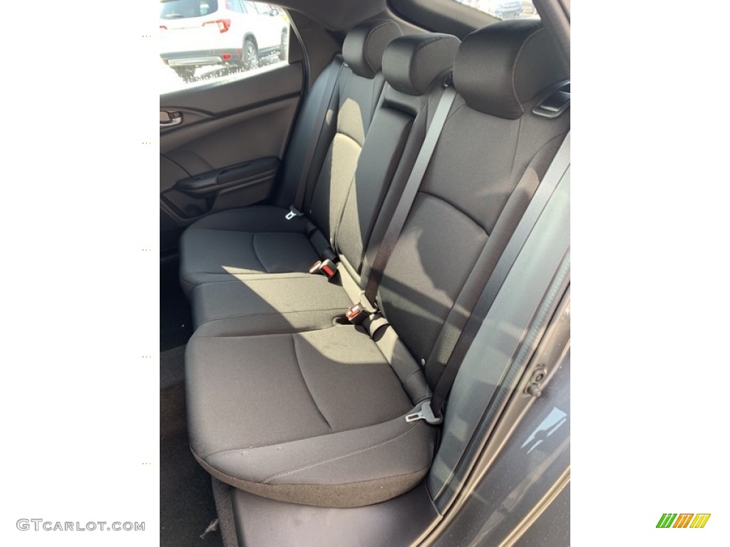 2019 Civic EX Hatchback - Polished Metal Metallic / Black photo #18