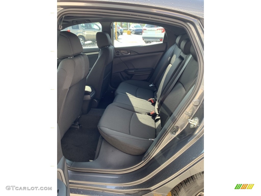 2019 Civic EX Hatchback - Polished Metal Metallic / Black photo #19