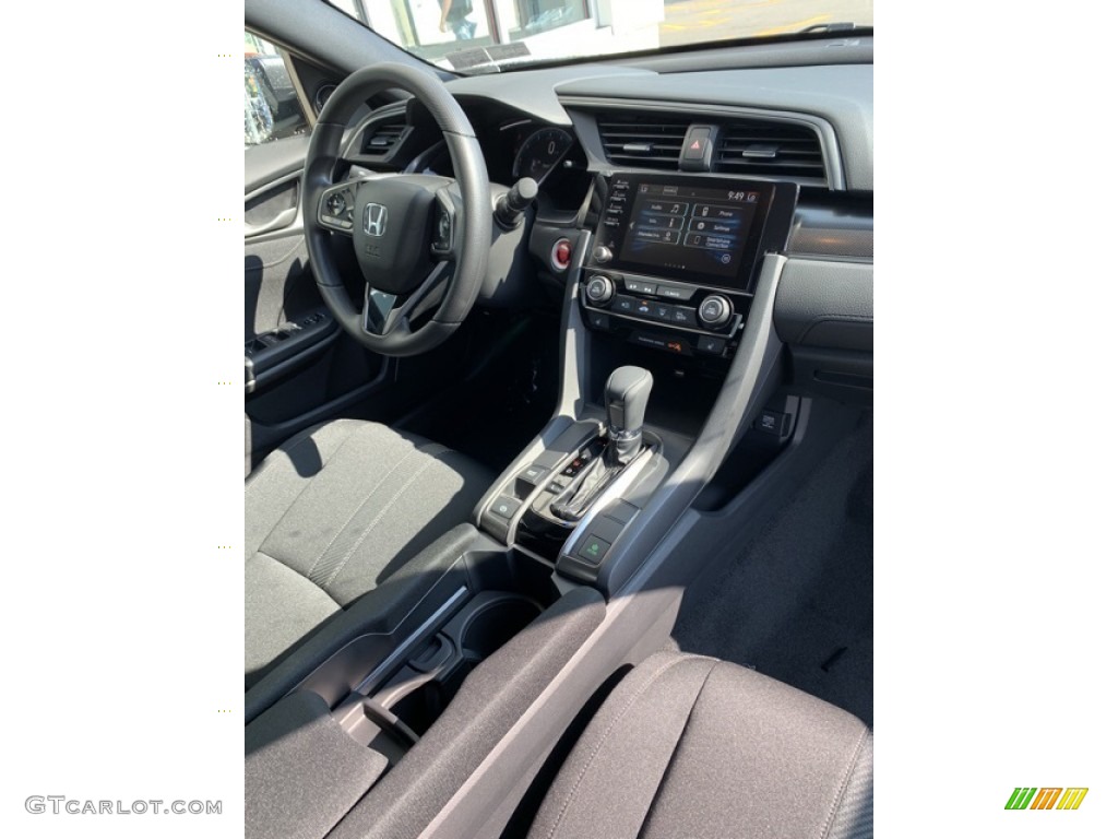 2019 Civic EX Hatchback - Polished Metal Metallic / Black photo #27