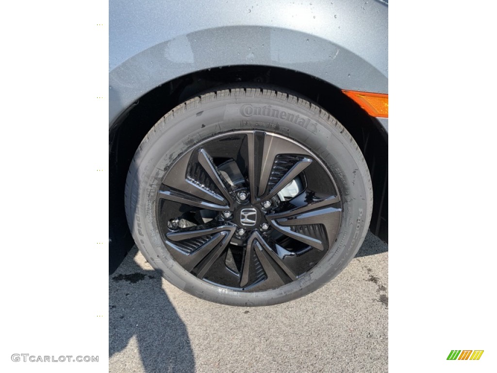 2019 Civic EX Hatchback - Polished Metal Metallic / Black photo #29