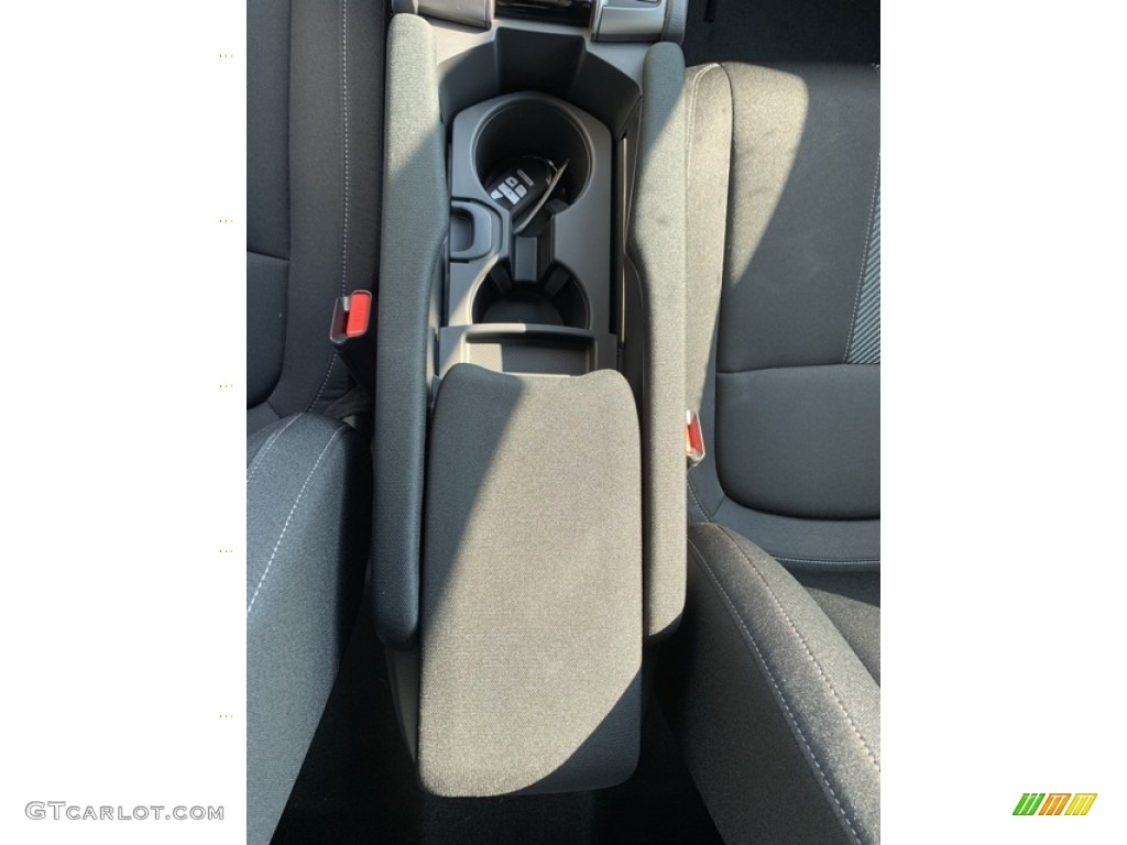2019 Civic EX Hatchback - Polished Metal Metallic / Black photo #34
