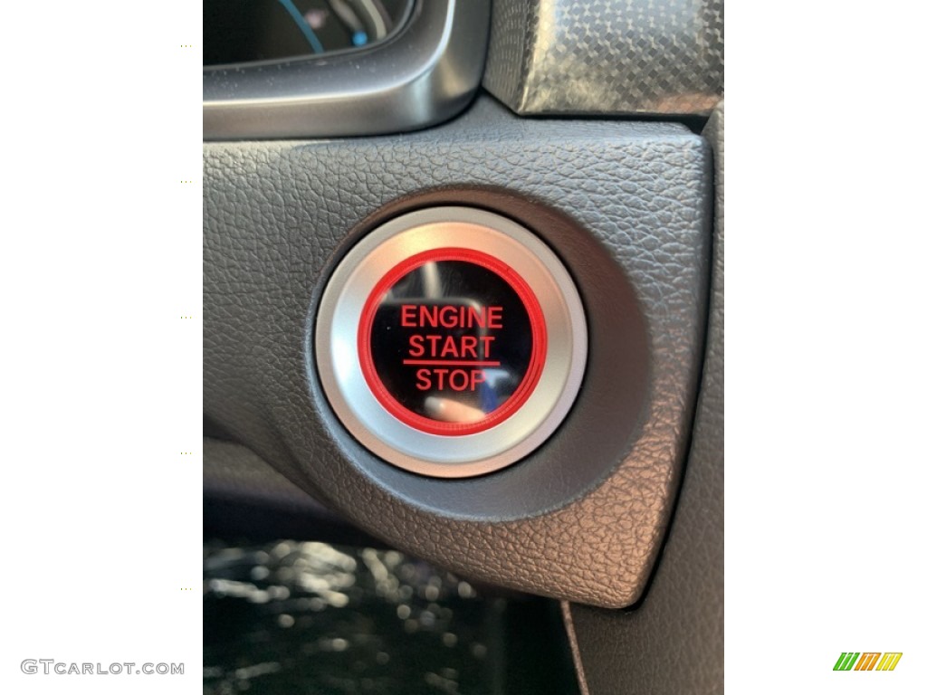 2019 Civic EX Hatchback - Polished Metal Metallic / Black photo #35
