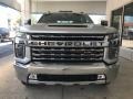 2020 Silver Ice Metallic Chevrolet Silverado 2500HD LTZ Crew Cab 4x4  photo #7