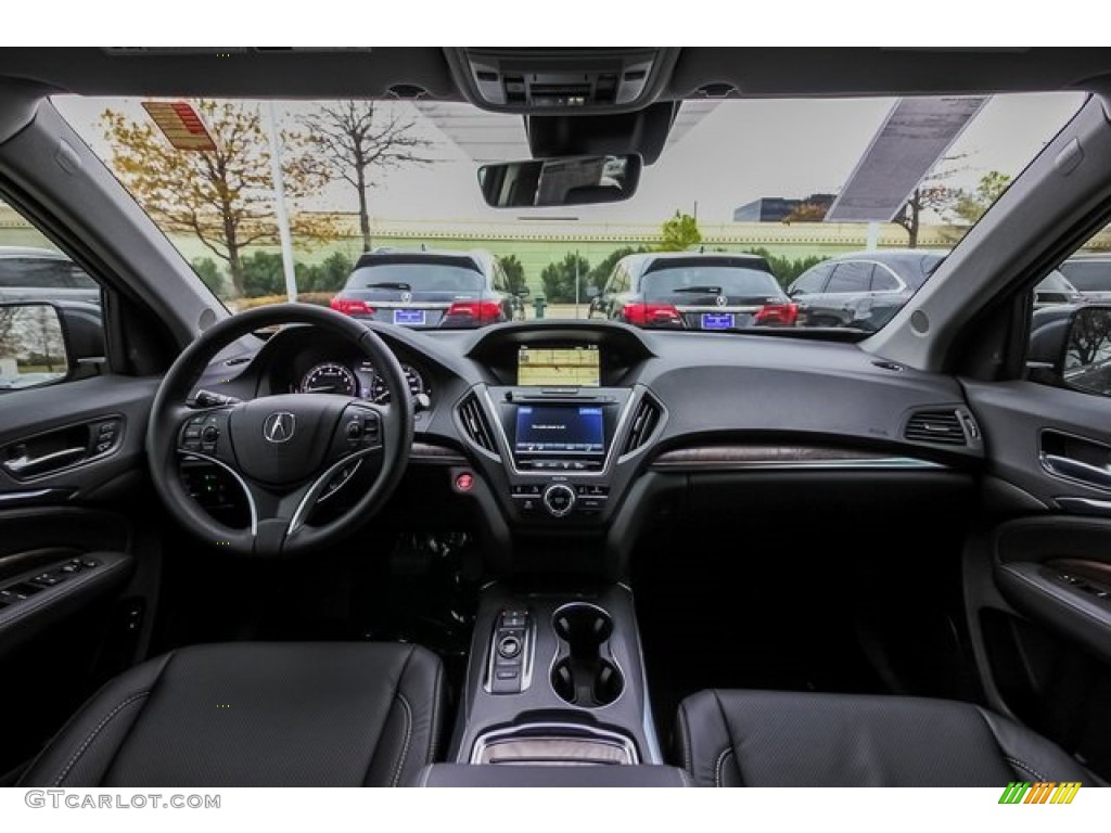 2020 Acura MDX Sport Hybrid SH-AWD Ebony Dashboard Photo #134560241