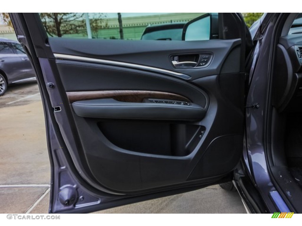2020 Acura MDX Sport Hybrid SH-AWD Ebony Door Panel Photo #134560426
