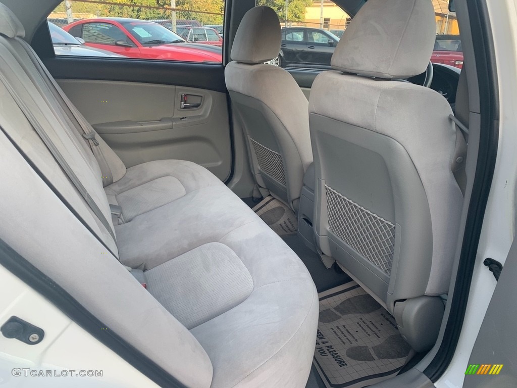 2008 Spectra EX Sedan - White / Gray photo #11
