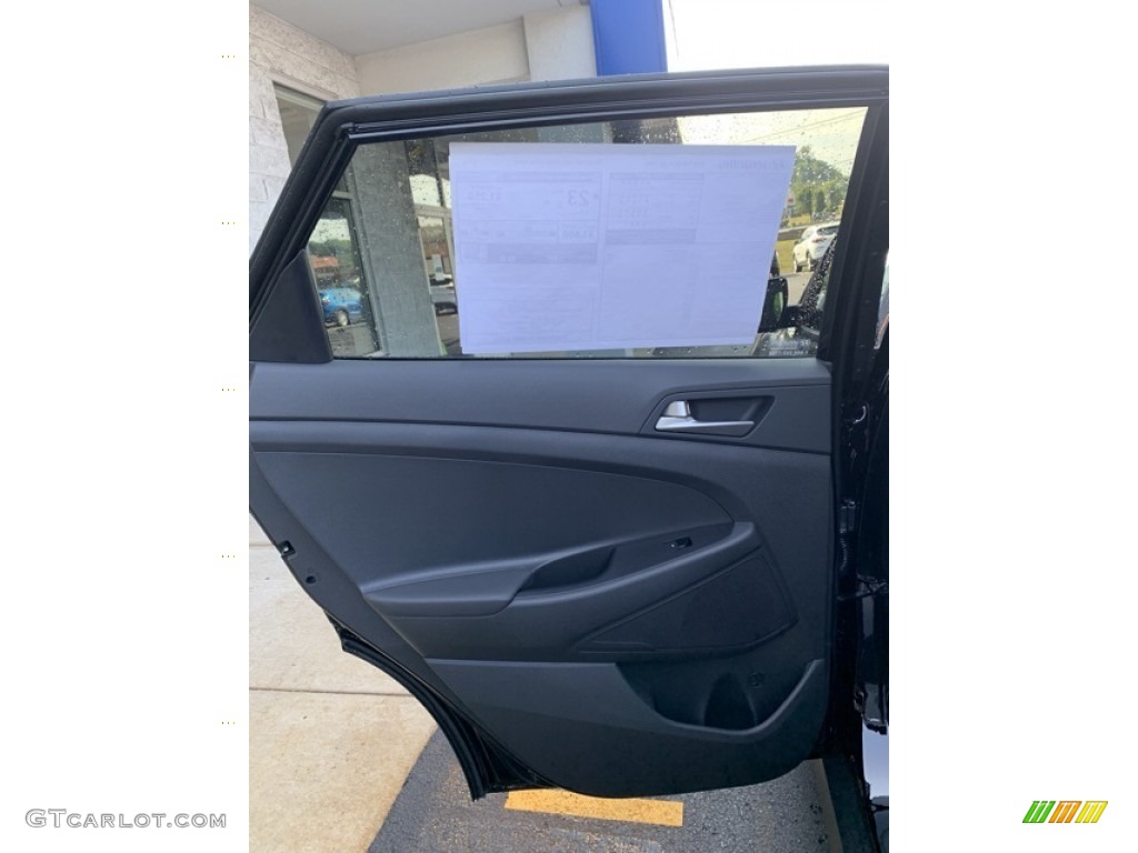 2019 Tucson SE AWD - Black Noir Pearl / Black photo #17