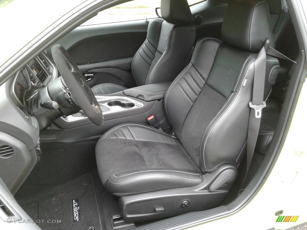 Black Interior 2019 Dodge Challenger SRT Hellcat Redeye Widebody Photo #134563495