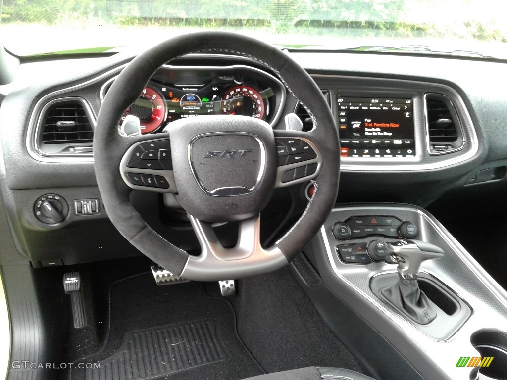 2019 Dodge Challenger SRT Hellcat Redeye Widebody Black Dashboard Photo #134563991