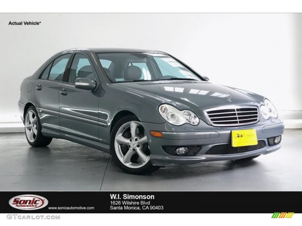 2006 C 230 Sport - Granite Grey Metallic / Ash photo #1