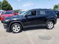 2019 Diamond Black Crystal Pearl Jeep Compass Latitude 4x4  photo #3