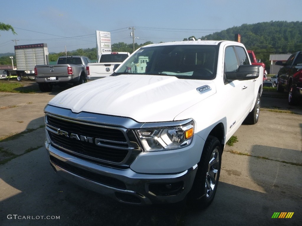 2020 1500 Big Horn Crew Cab 4x4 - Bright White / Black/Diesel Gray photo #1