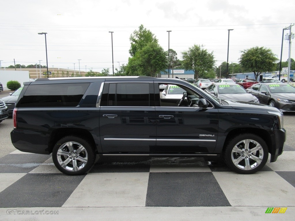 2019 Yukon XL Denali 4WD - Dark Sapphire Blue Metallic / Cocoa/Shale photo #3