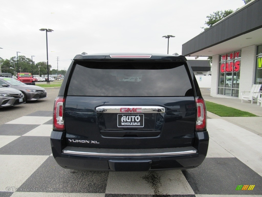 2019 Yukon XL Denali 4WD - Dark Sapphire Blue Metallic / Cocoa/Shale photo #4