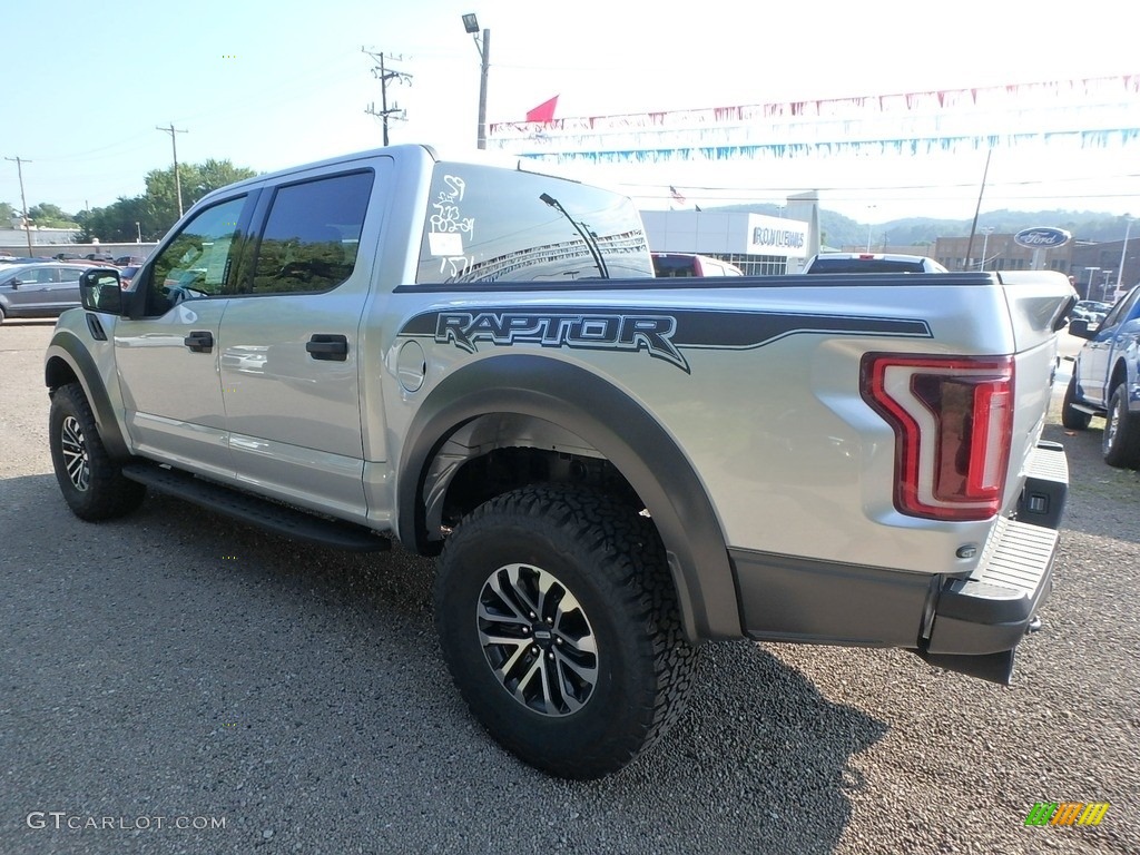 2019 F150 SVT Raptor SuperCrew 4x4 - Ingot Silver / Raptor Black photo #4