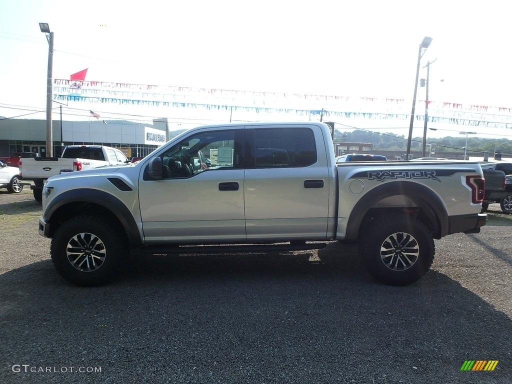 2019 F150 SVT Raptor SuperCrew 4x4 - Ingot Silver / Raptor Black photo #5