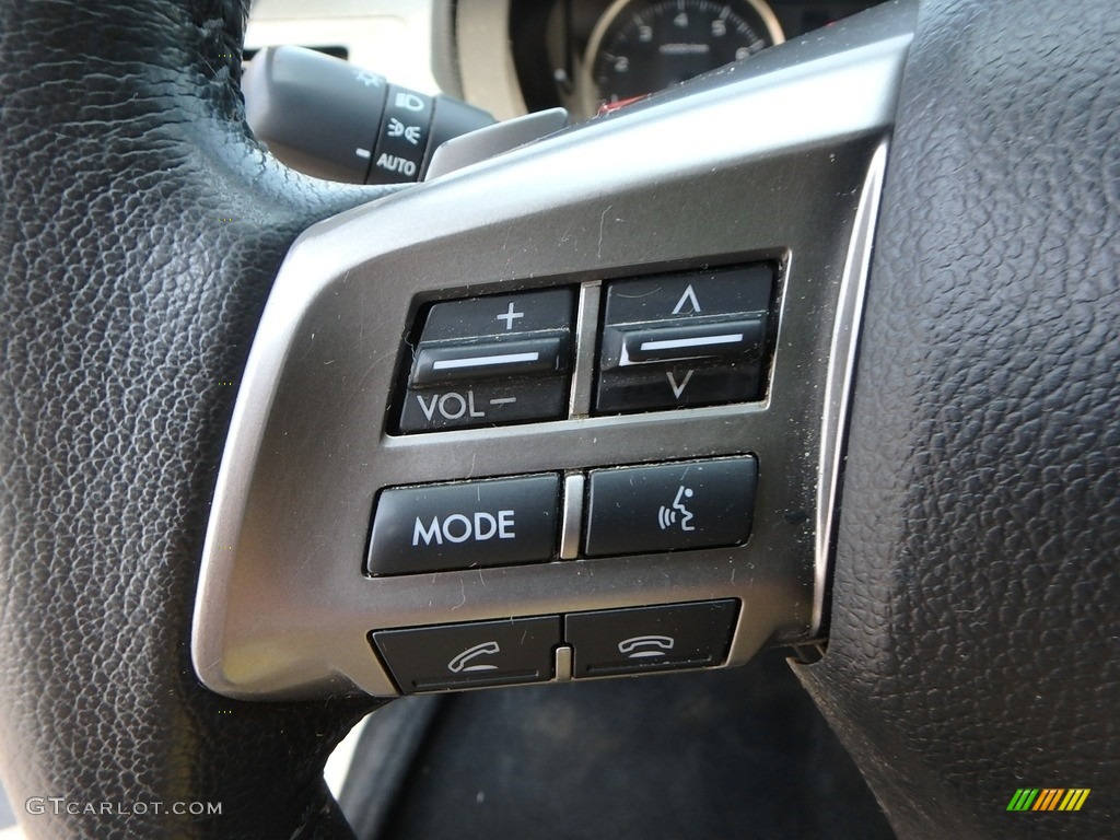 2014 XV Crosstrek 2.0i Limited - Crystal Black Silica / Ivory photo #22