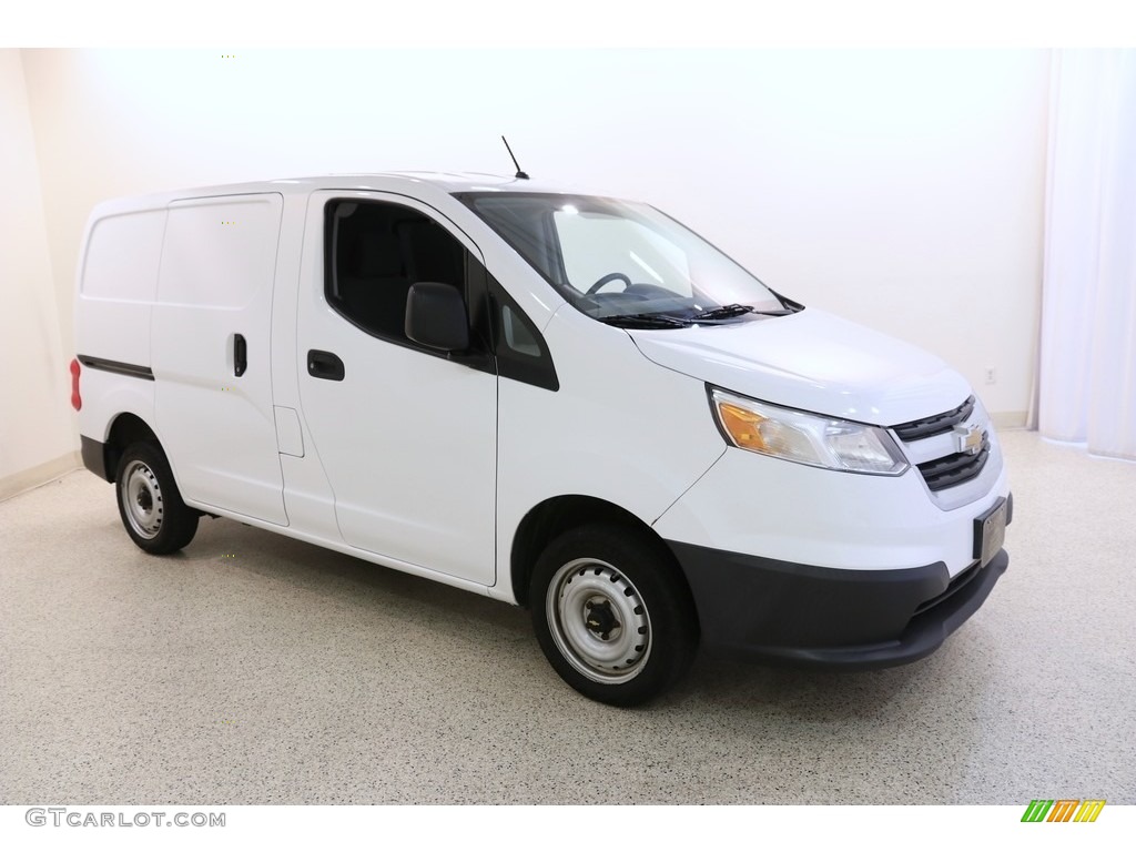 2015 City Express LS - Designer White / Medium Pewter photo #1