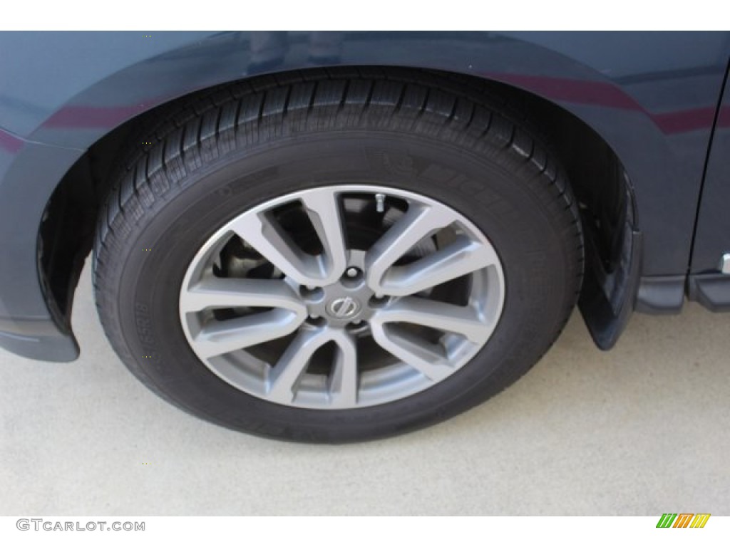 2014 Pathfinder SL - Arctic Blue Metallic / Almond photo #5