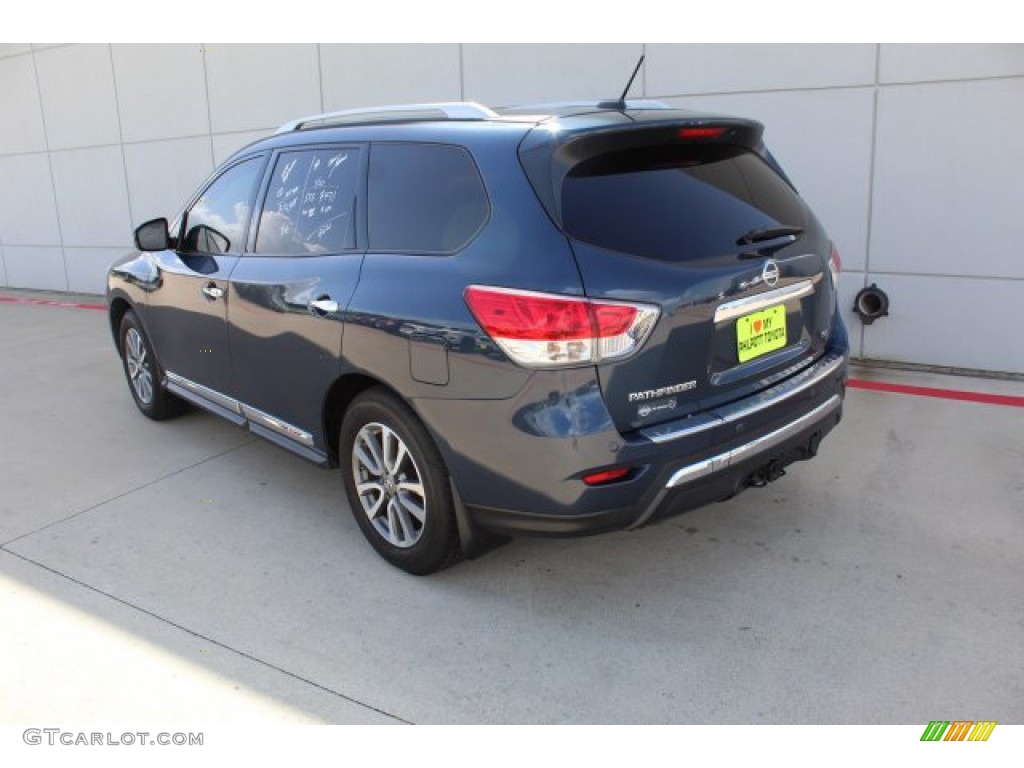 2014 Pathfinder SL - Arctic Blue Metallic / Almond photo #6