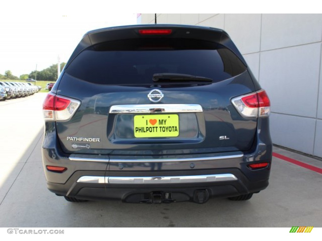 2014 Pathfinder SL - Arctic Blue Metallic / Almond photo #7