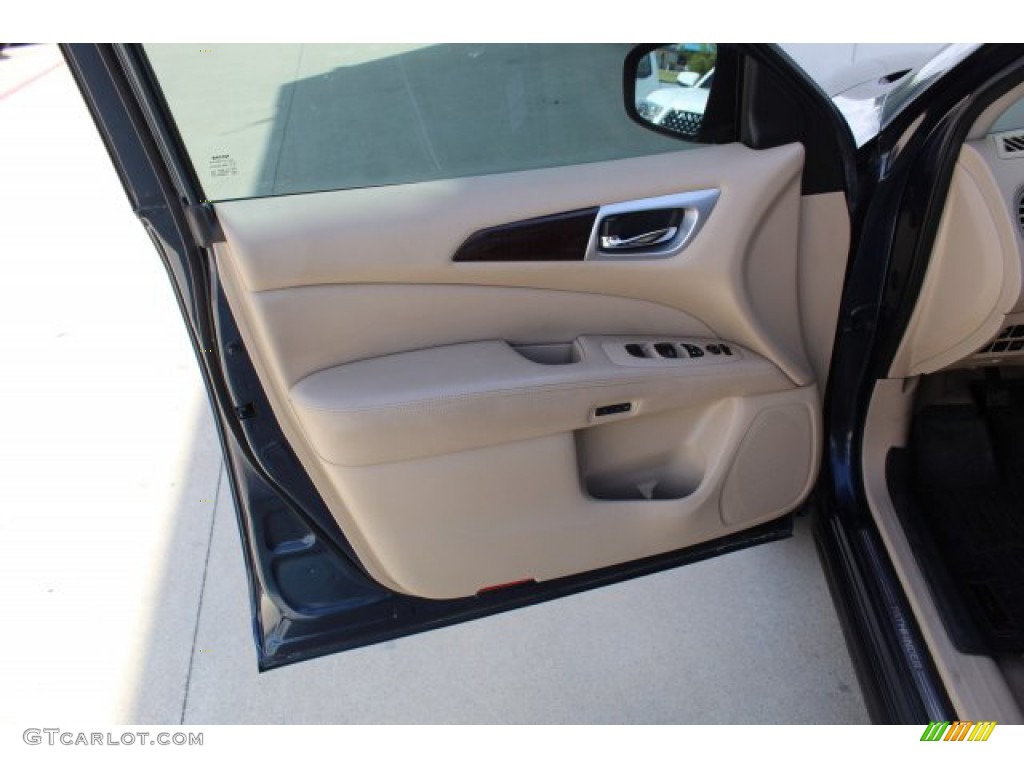 2014 Pathfinder SL - Arctic Blue Metallic / Almond photo #9