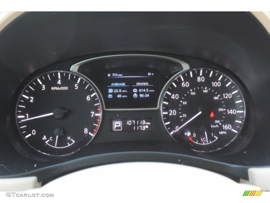 2014 Pathfinder SL - Arctic Blue Metallic / Almond photo #14