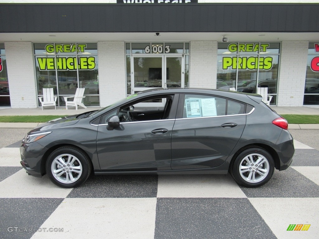 2017 Cruze LT - Nightfall Gray Metallic / Jet Black photo #1