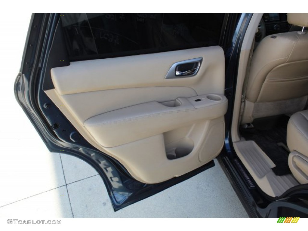 2014 Pathfinder SL - Arctic Blue Metallic / Almond photo #21