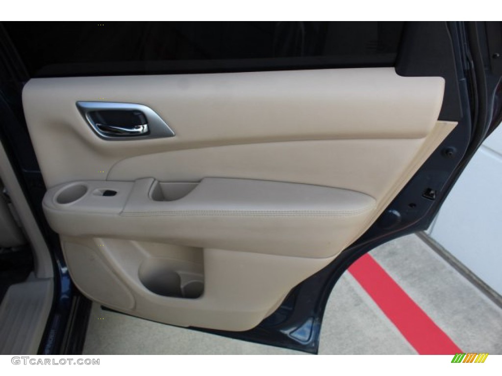 2014 Pathfinder SL - Arctic Blue Metallic / Almond photo #27