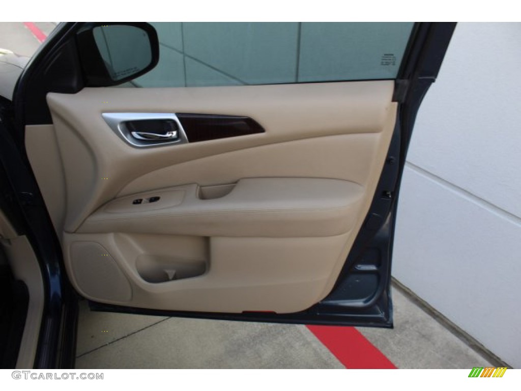 2014 Pathfinder SL - Arctic Blue Metallic / Almond photo #29