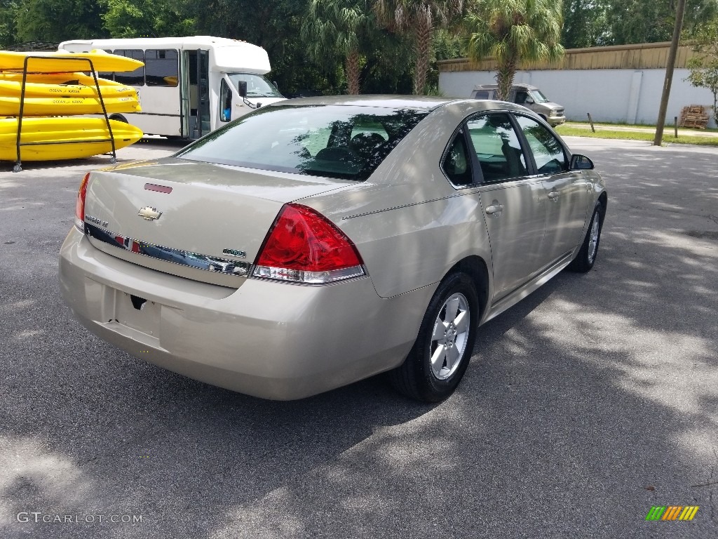 2010 Impala LT - Gold Mist Metallic / Ebony photo #3