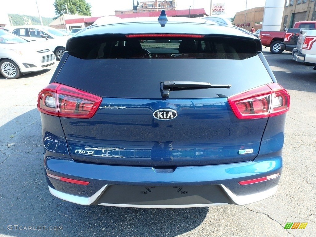 2019 Niro LX Hybrid - Deep Cerulean Blue / Black photo #3