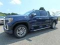 2019 Pacific Blue Metallic GMC Sierra 1500 Denali Crew Cab 4WD  photo #1