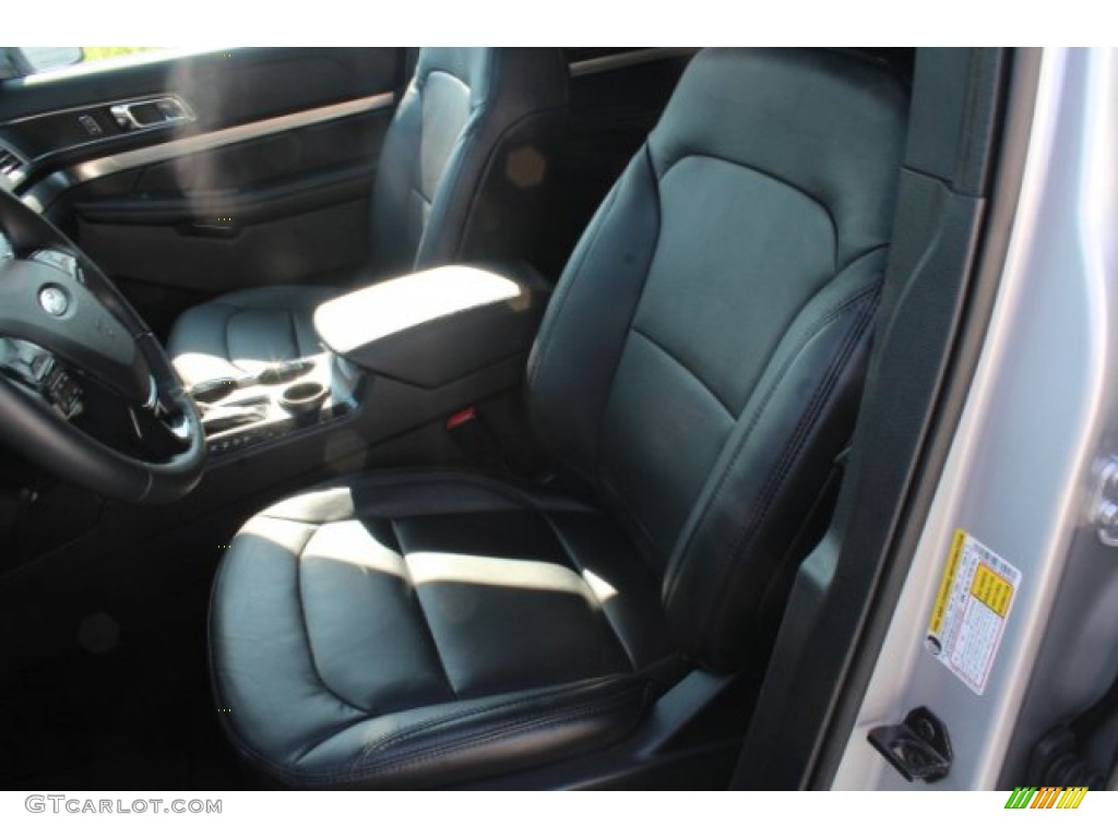 2018 Explorer XLT - Ingot Silver / Ebony Black photo #12