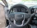 Jet Black 2019 GMC Sierra 1500 Denali Crew Cab 4WD Steering Wheel