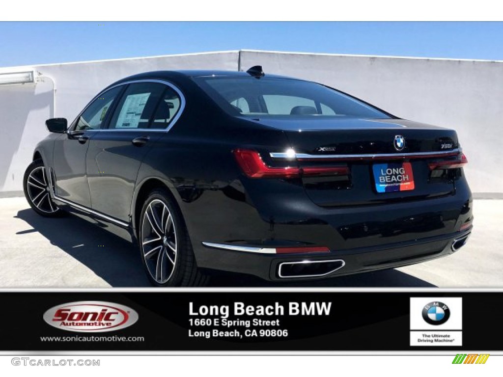 2020 7 Series 750i xDrive Sedan - Black Sapphire Metallic / Black photo #2