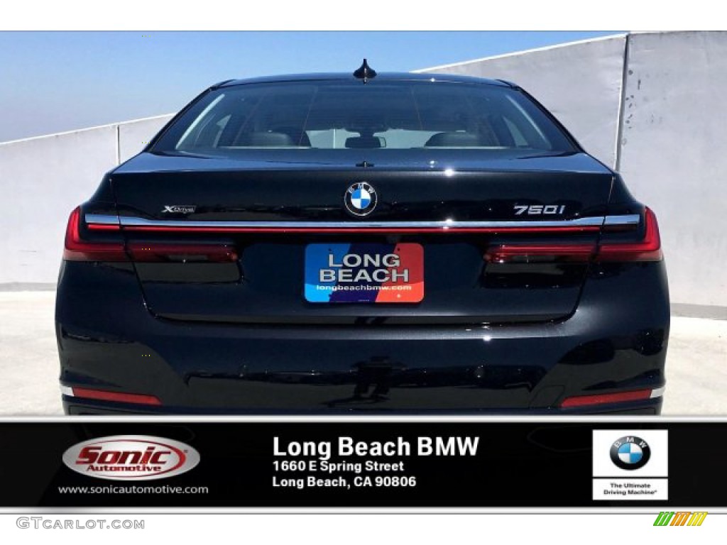 2020 7 Series 750i xDrive Sedan - Black Sapphire Metallic / Black photo #3