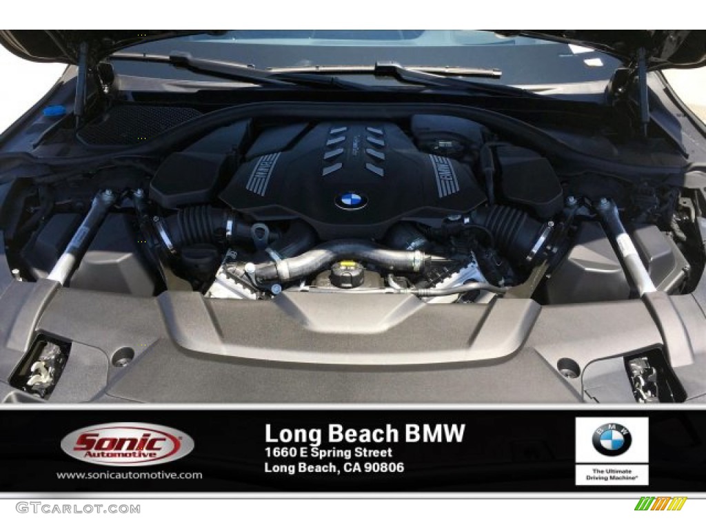 2020 7 Series 750i xDrive Sedan - Black Sapphire Metallic / Black photo #8