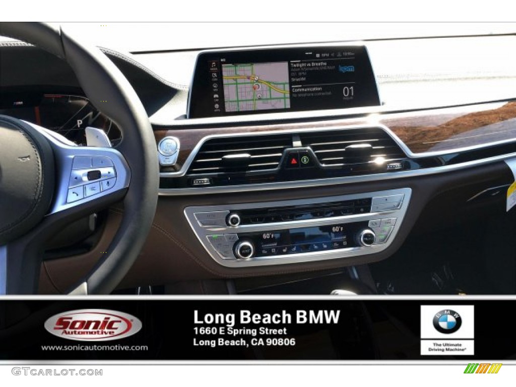 2020 7 Series 740i Sedan - Black Sapphire Metallic / Mocha photo #5